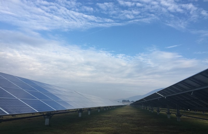 Planta de energía fotovoltaica montada en tierra de 20 MW